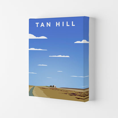 Tan Hill Travel Art Print by Richard O'Neill, Framed Wall Art Canvas
