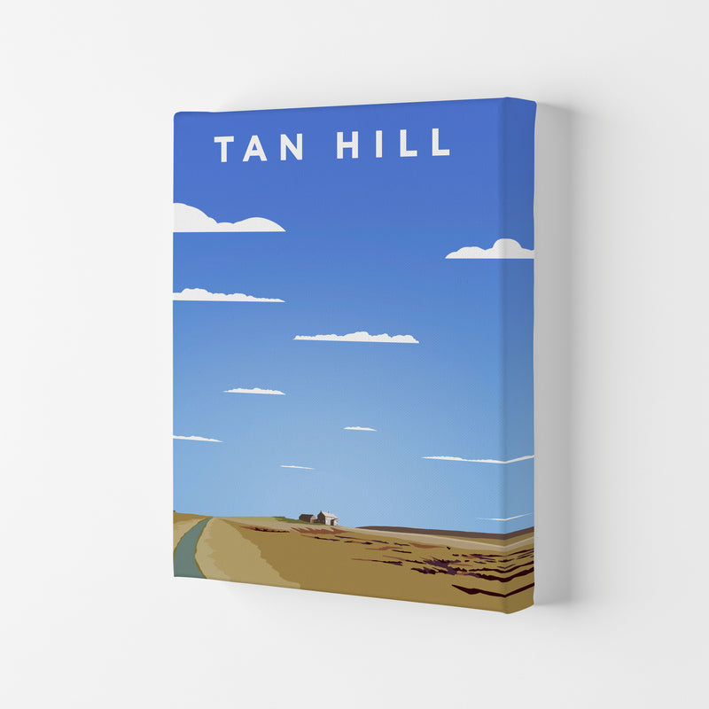 Tan Hill Travel Art Print by Richard O'Neill, Framed Wall Art Canvas