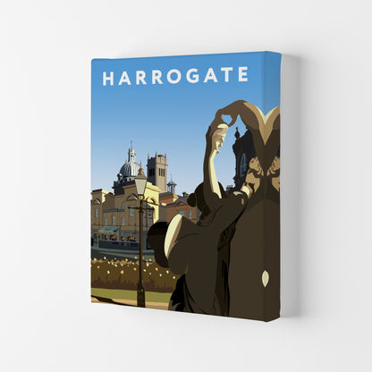 Harrogate Art Print by Richard O'Neill, Framed Wall Art Canvas