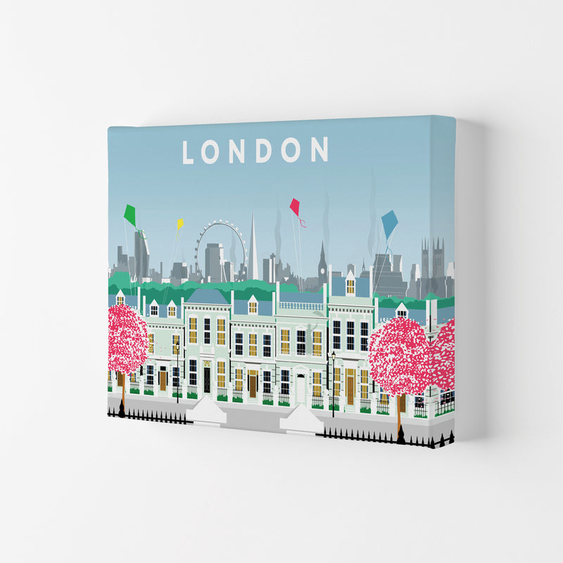 London Cherry Tree Lane by Richard O'Neill Canvas