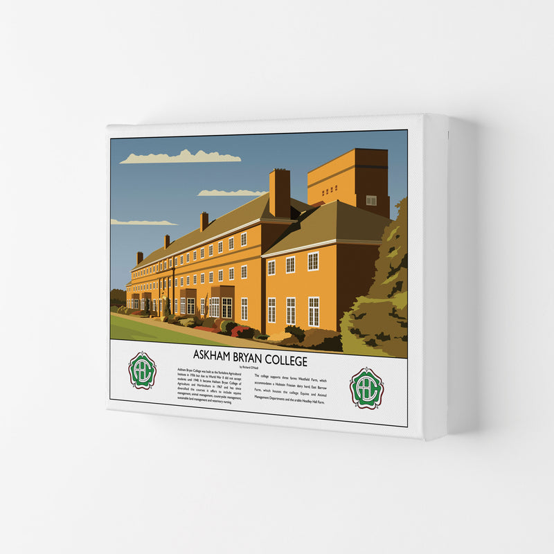 Askham Bryan College V2 by Richard O'Neill Canvas