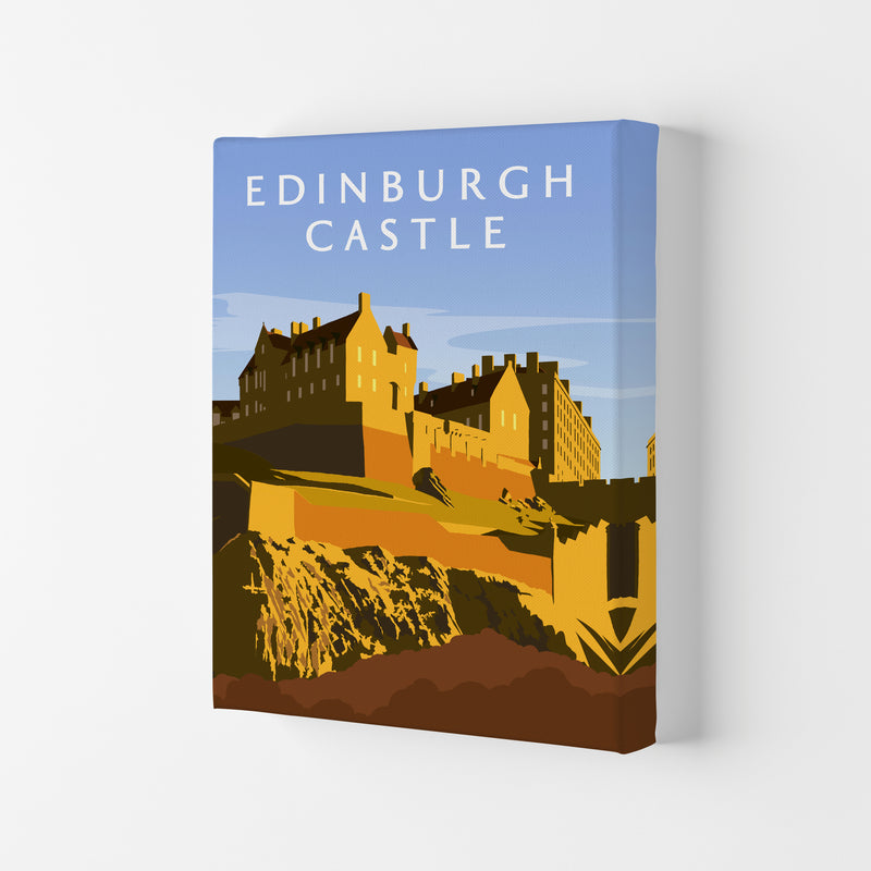 Edinburgh Castle Portrait by Richard O'Neill Canvas