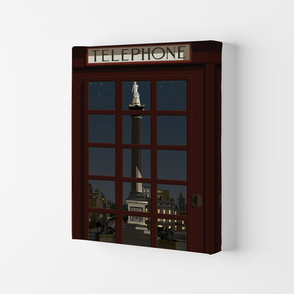 London Telephone Box 12 by Richard O'Neill Canvas