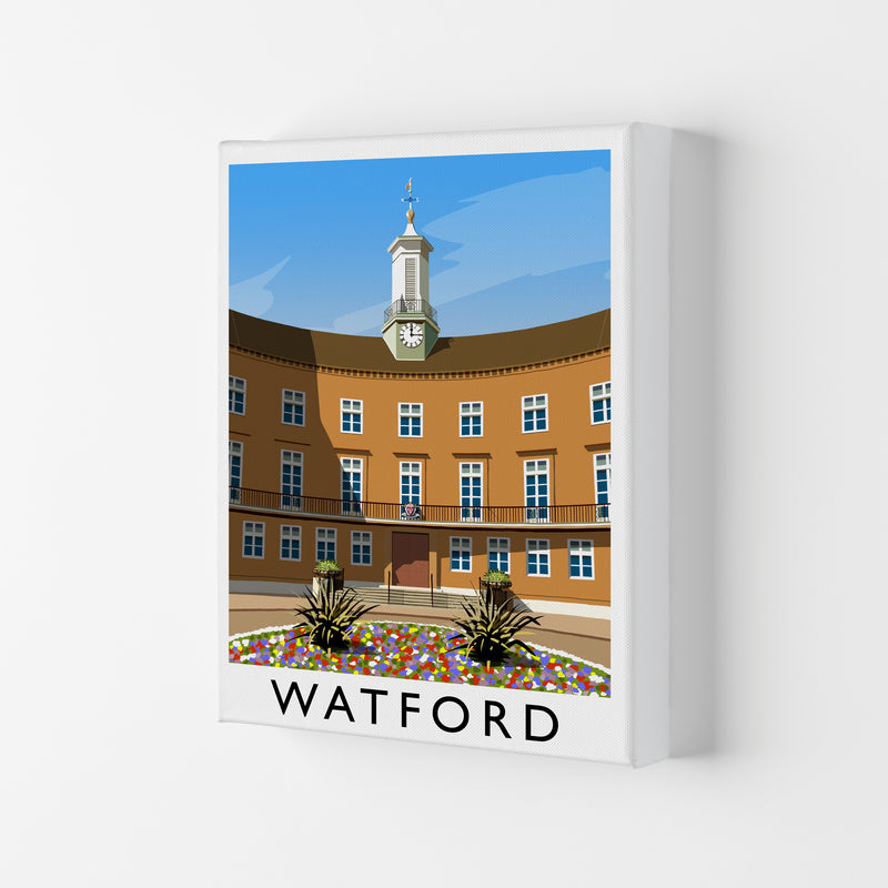 Watford portrait by Richard O'Neill Canvas