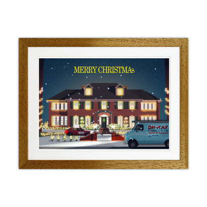 Home Alone Art Print by Richard O'Neill Oak Grain