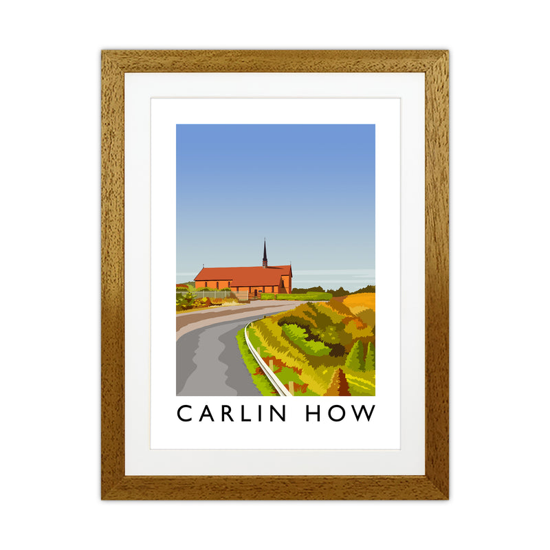 Carlin How Portrait Art Print by Richard O'Neill Oak Grain