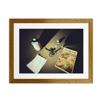 Greenway House 2 Art Print by Richard O'Neill Oak Grain