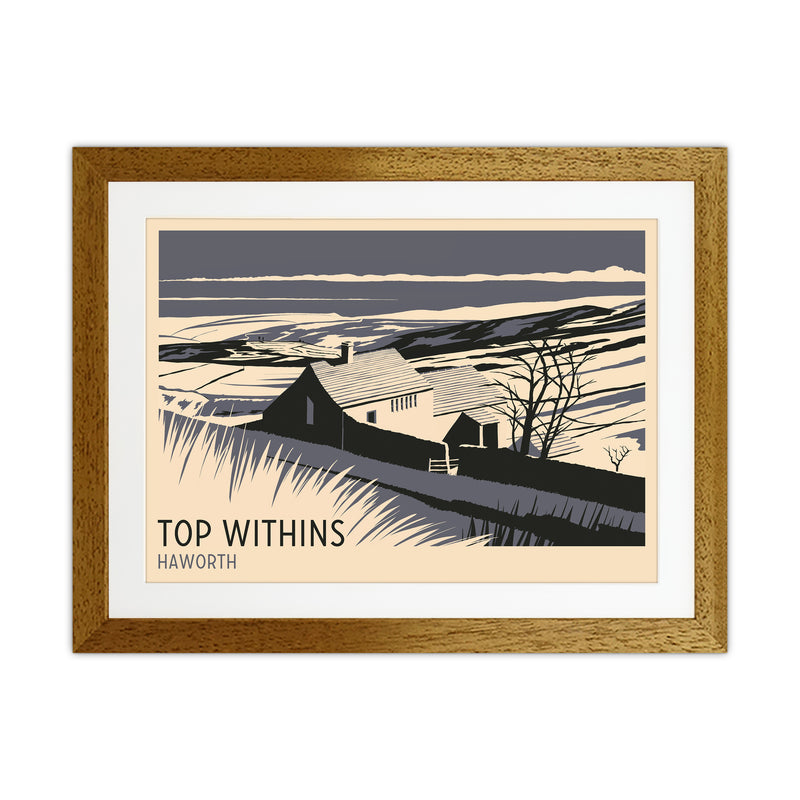 Top Withins Travel Art Print by Richard O'Neill Oak Grain