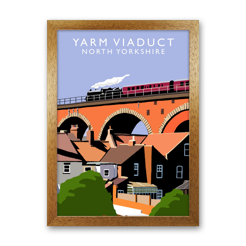 Yarm Viaduct by Richard O'Neill Oak Grain
