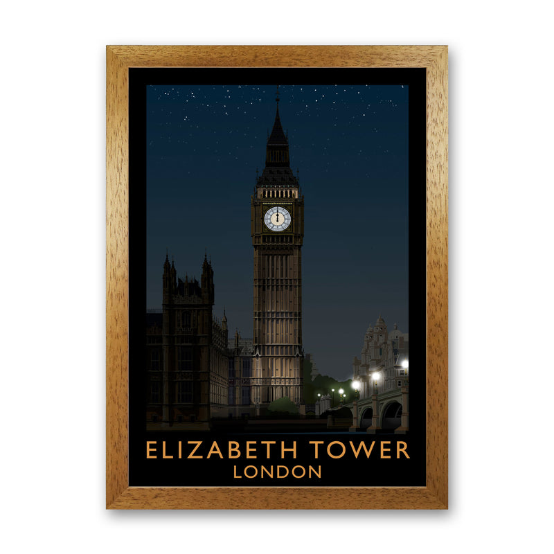 Elizabeth Tower by Richard O'Neill Oak Grain