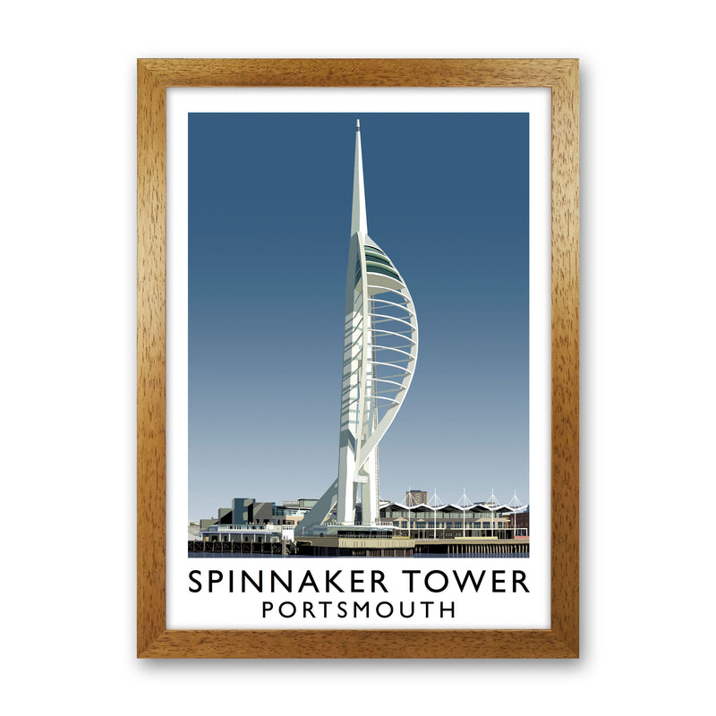 Spinnaker Tower by Richard O'Neill Oak Grain