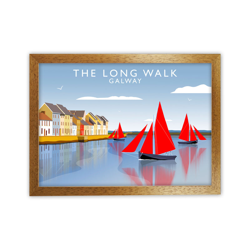 Long Walk (Landscape) by Richard O'Neill Oak Grain