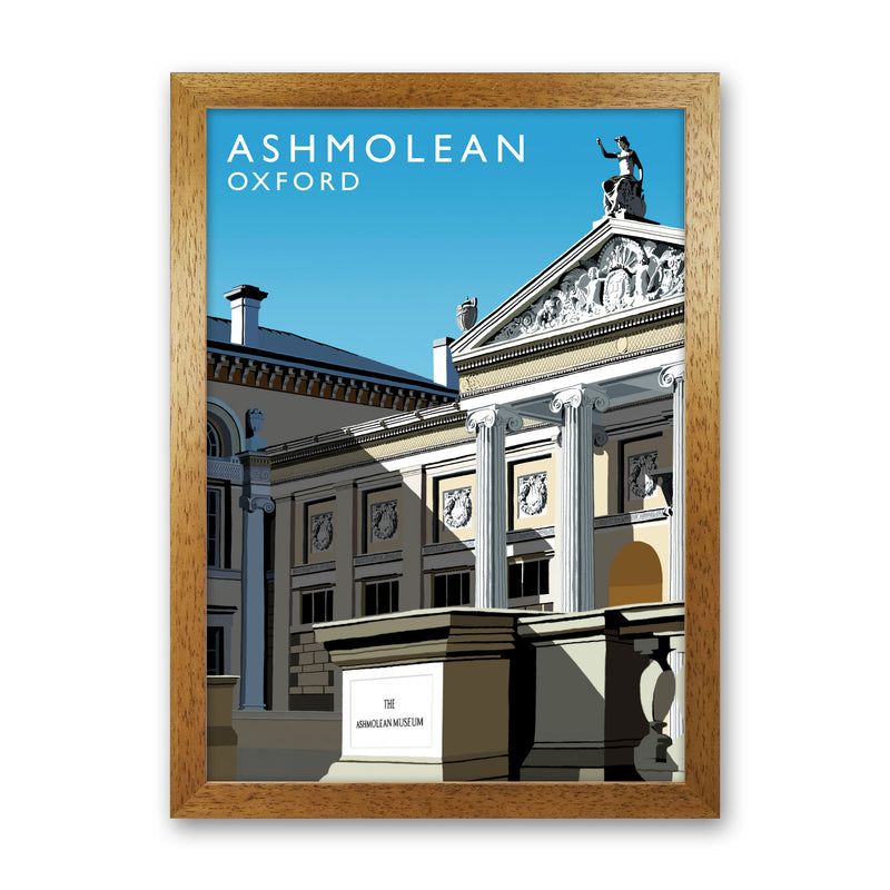 Ashmolean Portrait by Richard O'Neill Oak Grain