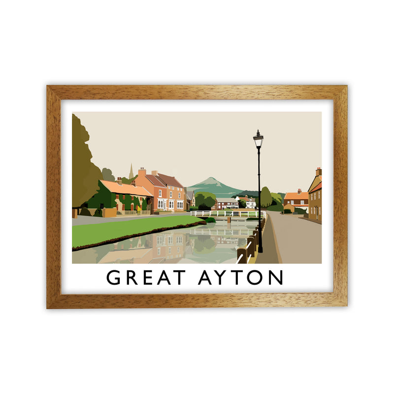 Great Ayton by Richard O'Neill Oak Grain