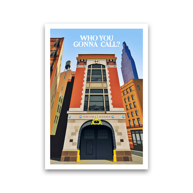 Ghostbusters Day Art Print by Richard O'Neill Print Only