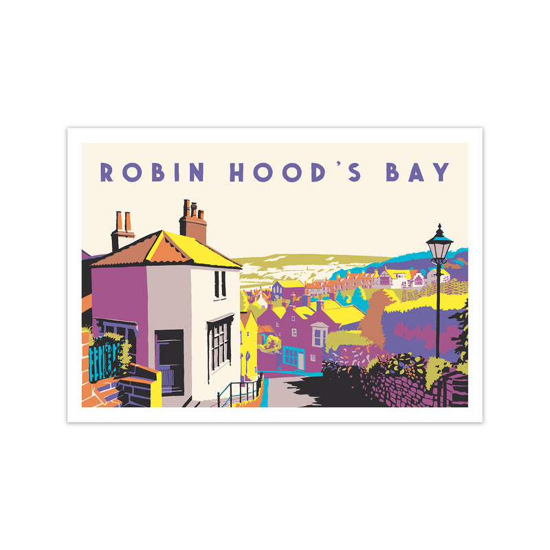 Robin Hood's Bay 2 Art Print by Richard O'Neill Print Only