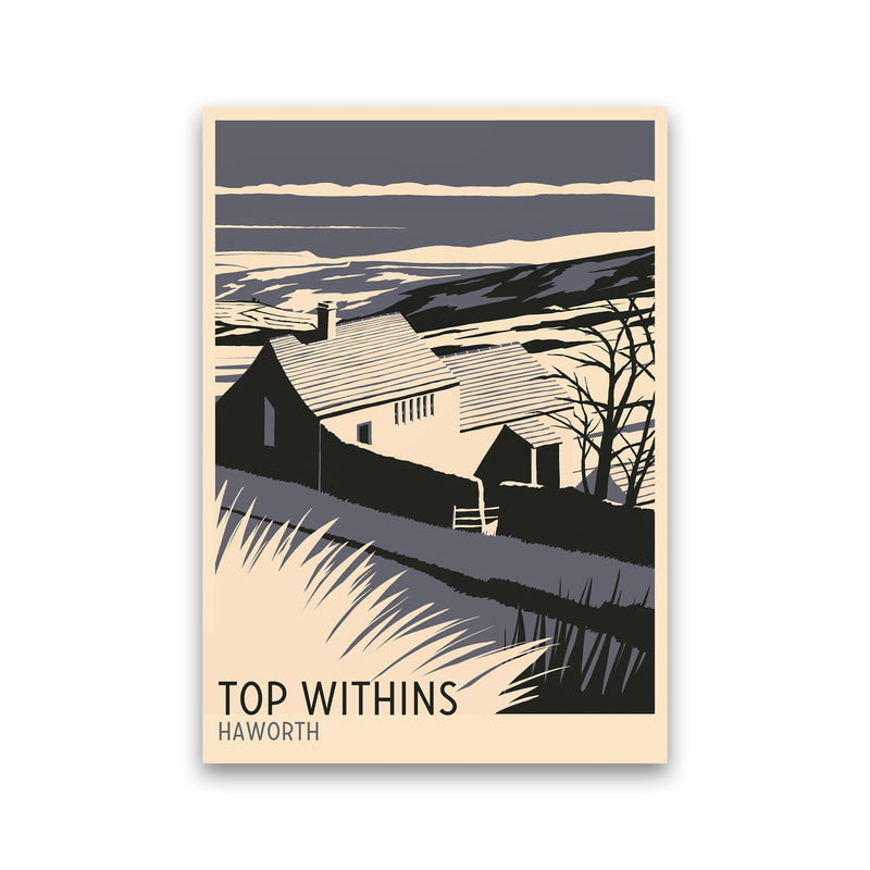 Top Withins portrait Travel Art Print by Richard O'Neill Print Only