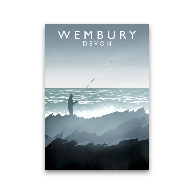 Wembury portrait Travel Art Print by Richard O'Neill Print Only