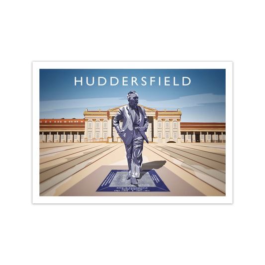 Huddersfield Travel Art Print by Richard O'Neill Print Only