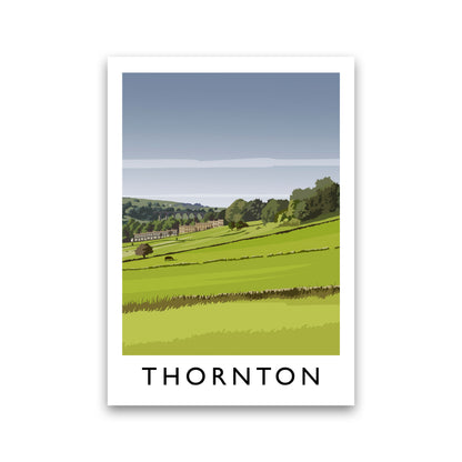 Thornton portrait Travel Art Print by Richard O'Neill Print Only