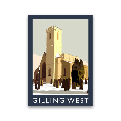 Gilling West Art Print by Richard O'Neill Print Only