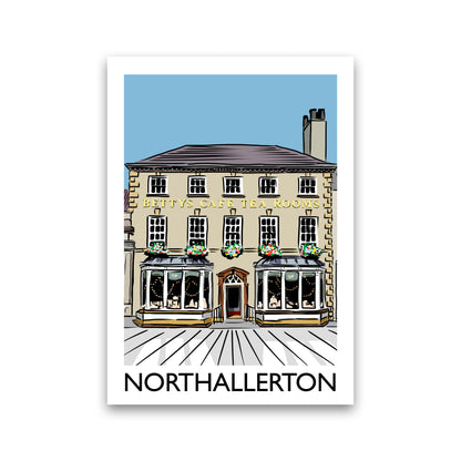 Northallerton Art Print by Richard O'Neill Print Only