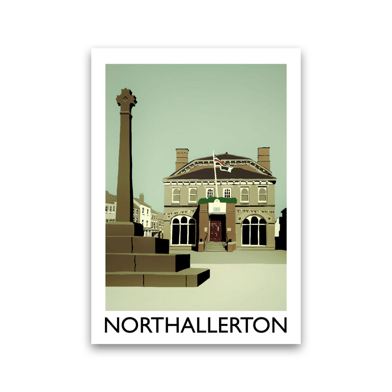 Northallerton Art Print by Richard O'Neill Print Only