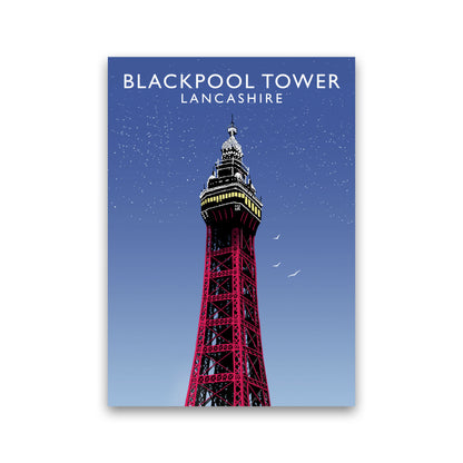 Blackpool Tower by Richard O'Neill Print Only
