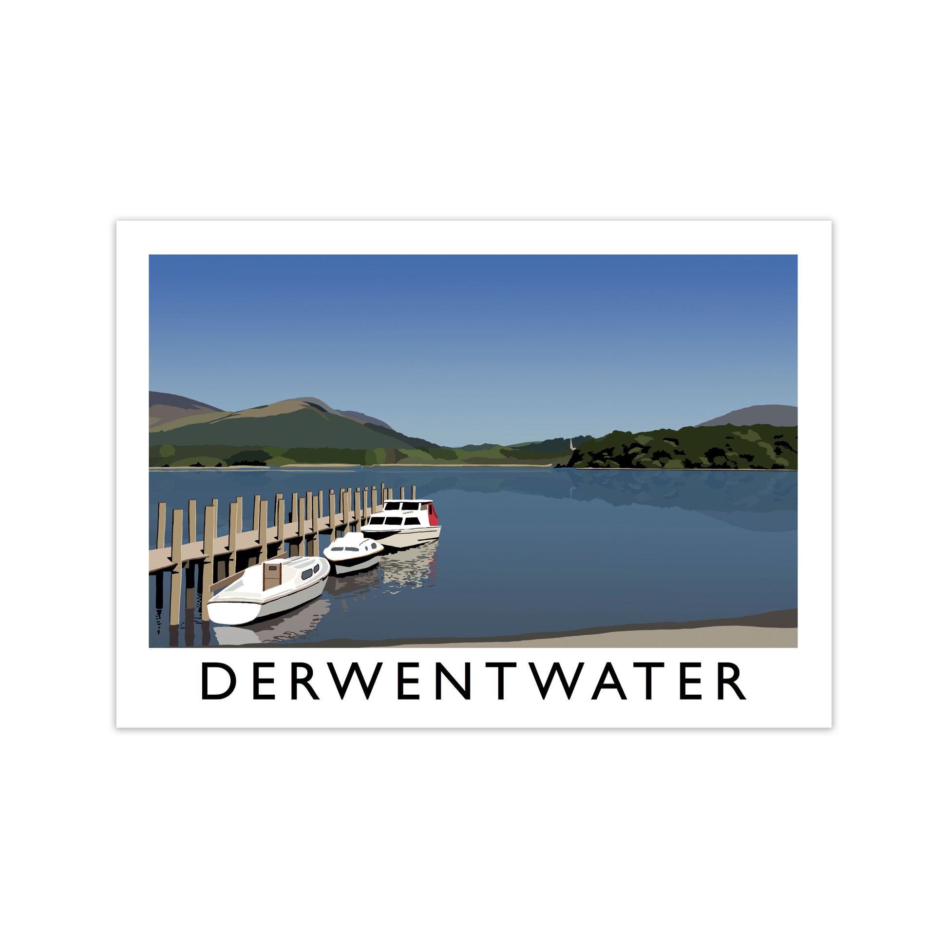 Derwent Water by Richard O'Neill Print Only