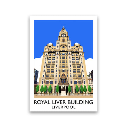 Royal Liver Building by Richard O'Neill Print Only
