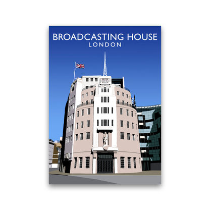 Broadcasting House by Richard O'Neill Print Only