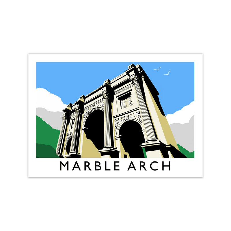 Marble Arch London Art Print by Richard O'Neill Print Only