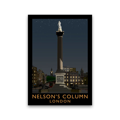 Nelson's Column London Art Print by Richard O'Neill Print Only