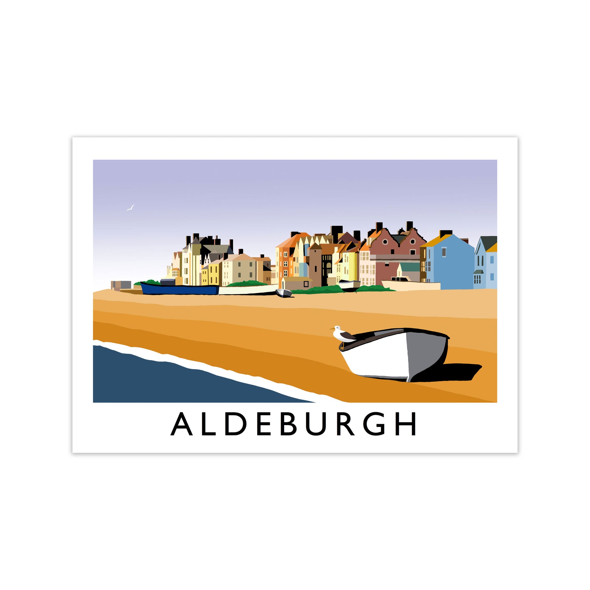 Aldeburgh Art Print by Richard O'Neill Print Only