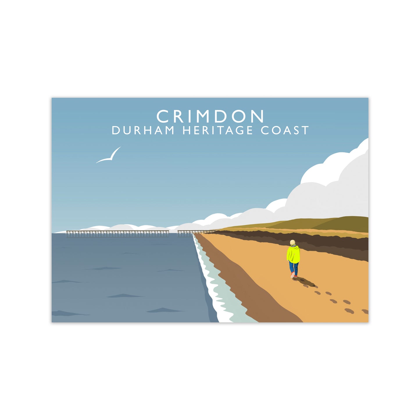 Crimdon (Landscape) by Richard O'Neill Print Only