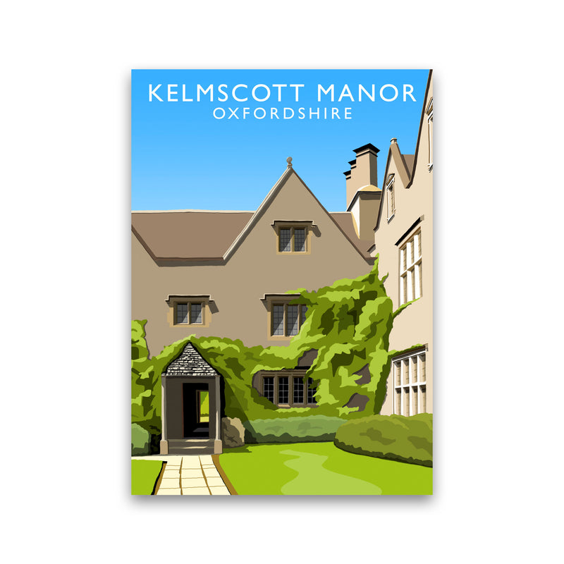 Kelmscott Manor (Portrait) by Richard O'Neill Print Only