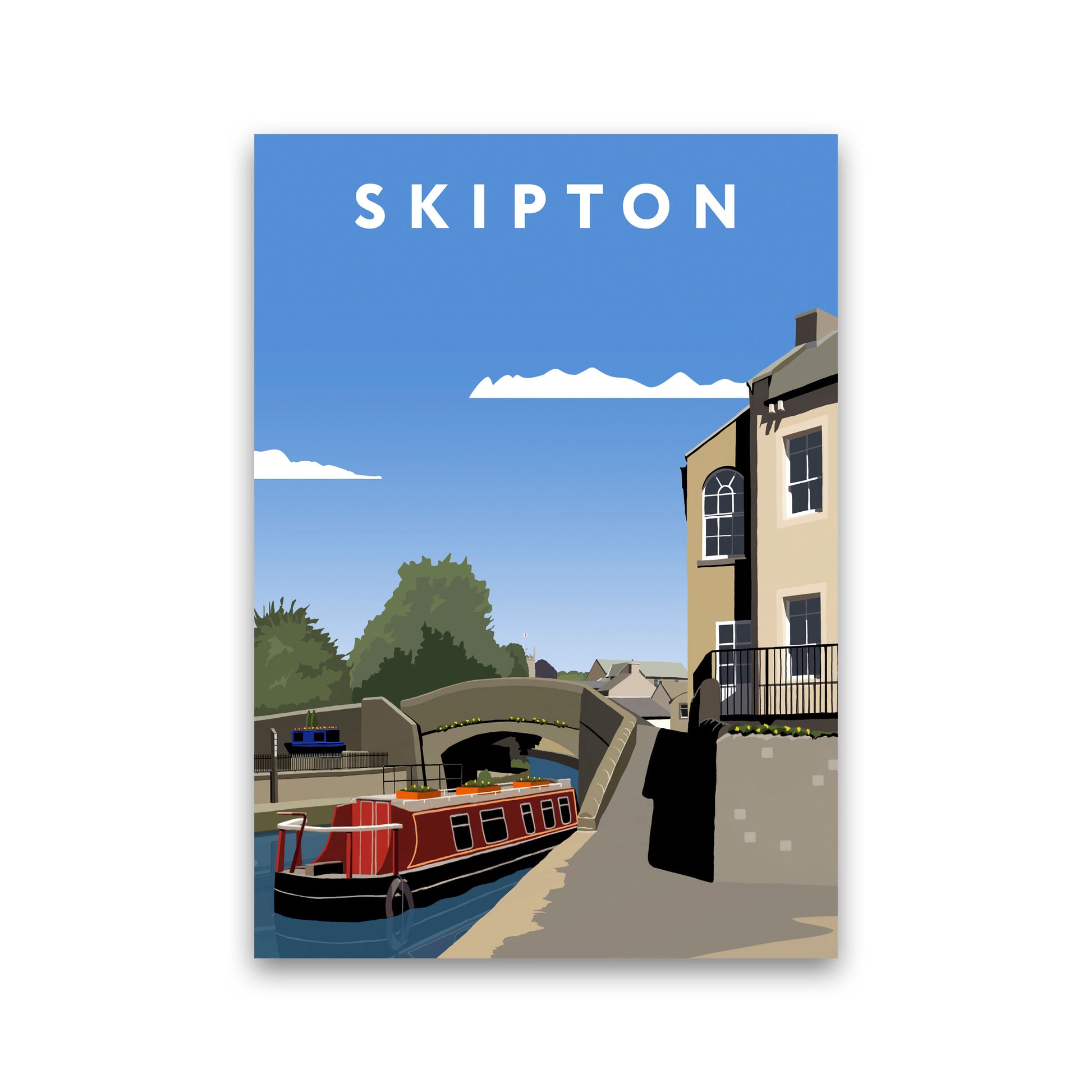 Skipton2 Portrait by Richard O'Neill Print Only