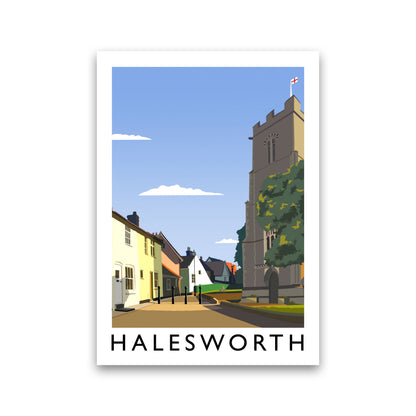 Halesworth Portrait by Richard O'Neill Print Only