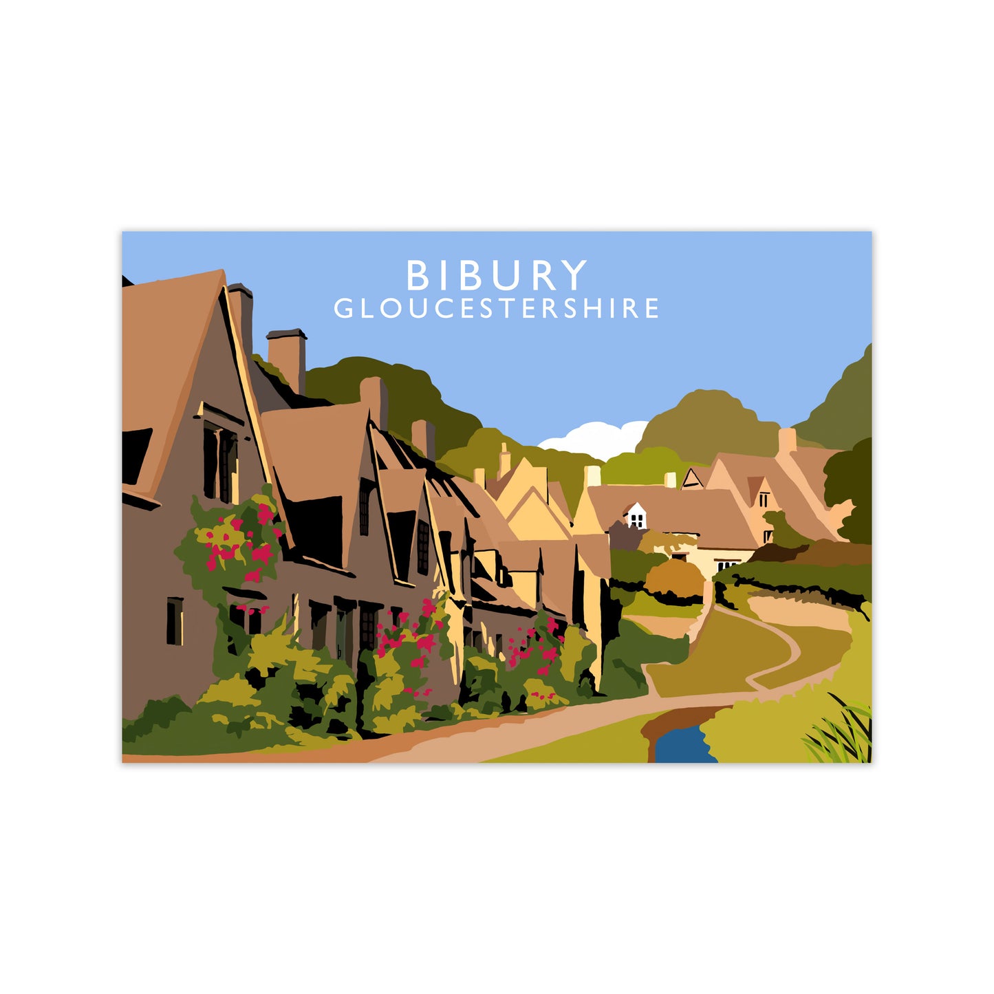 Bibury by Richard O'Neill Print Only