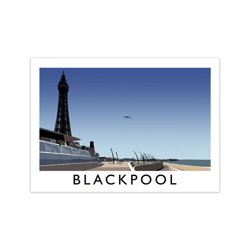 Blackpool Art Print by Richard O'Neill Print Only