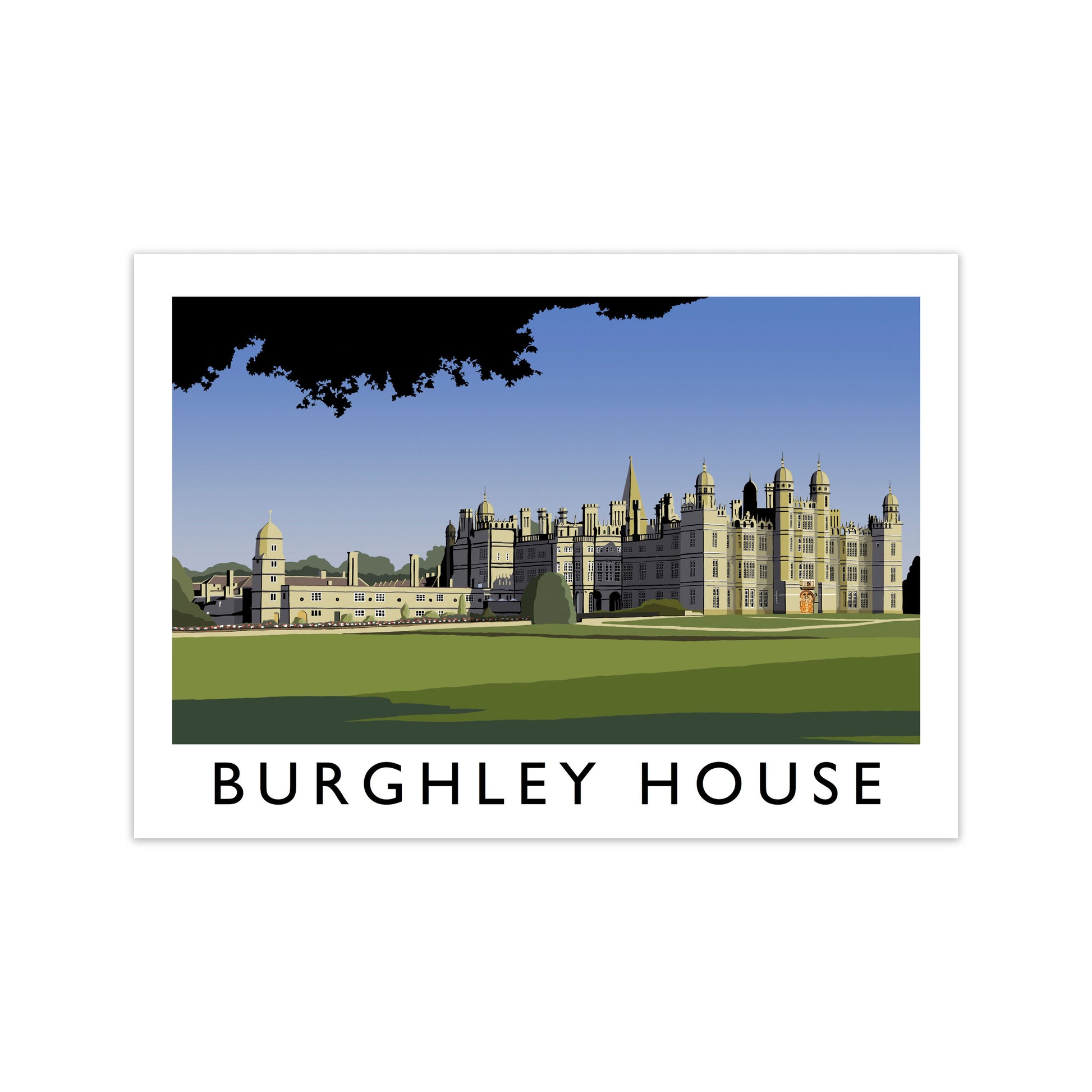 Burghley House 2 by Richard O'Neill Print Only