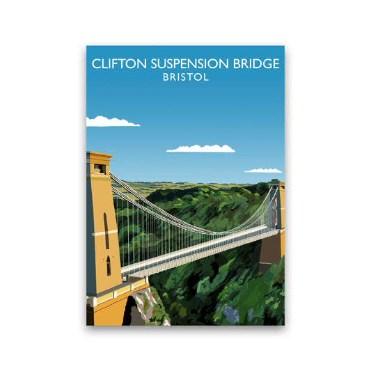 Clifton Suspension Bridge Bristol Framed Art Print by Richard O'Neill Print Only