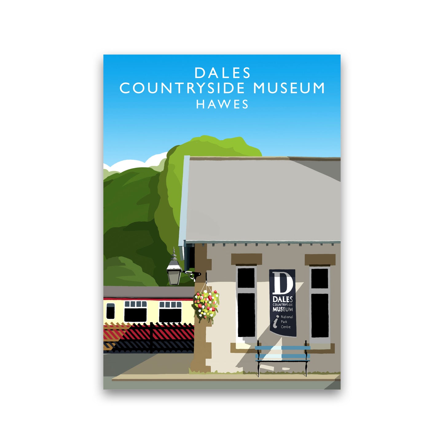 Dales Countryside Musuem Portrait by Richard O'Neill Print Only