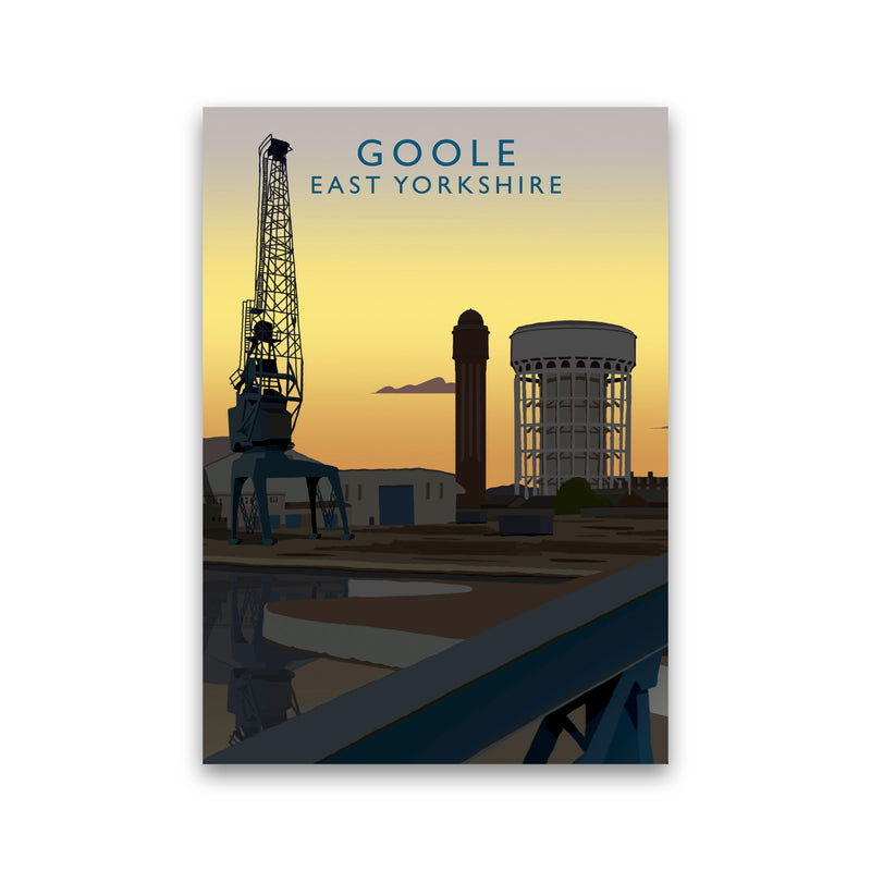 Goole Night Portrait by Richard O'Neill Print Only