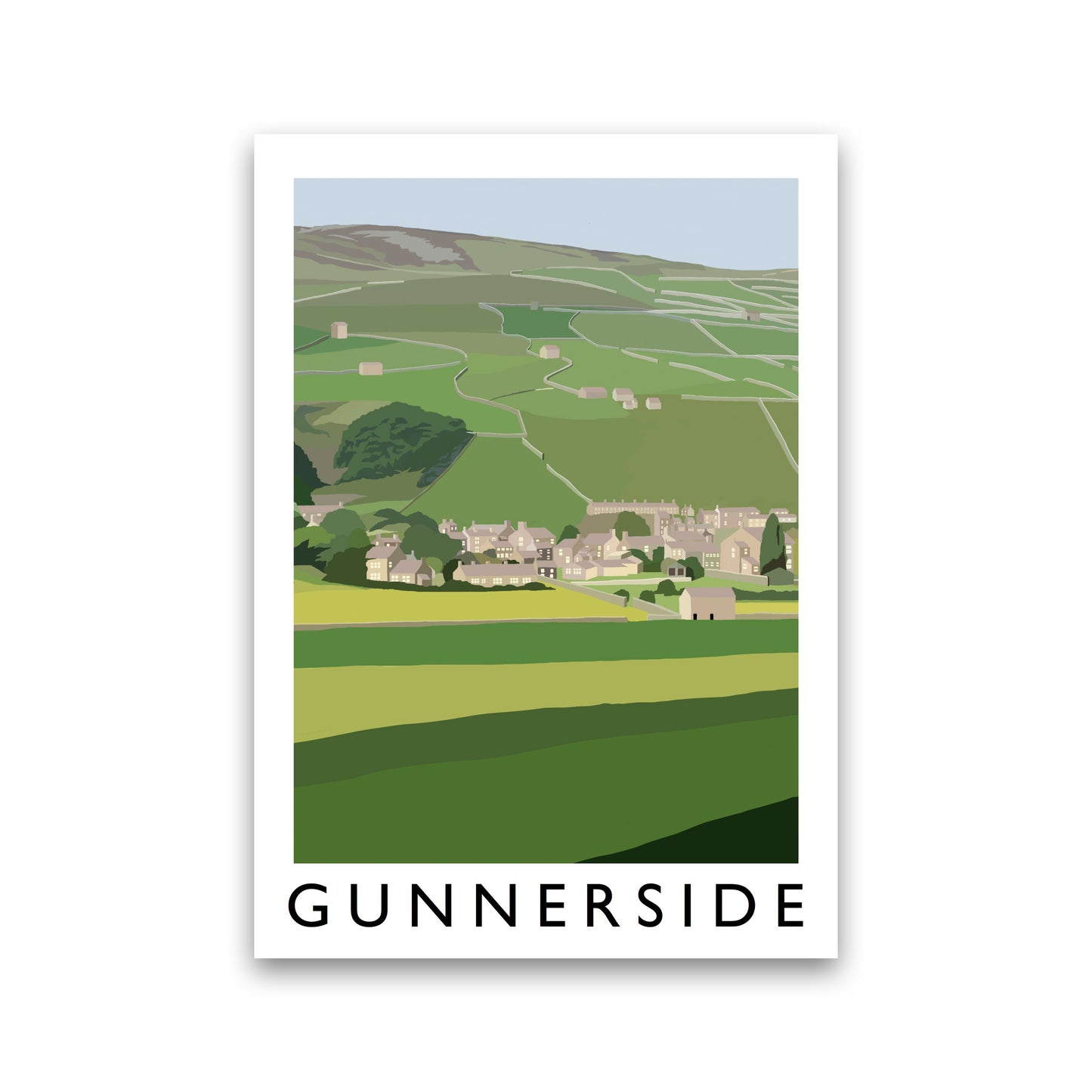 Gunnerside Portrait by Richard O'Neill Print Only