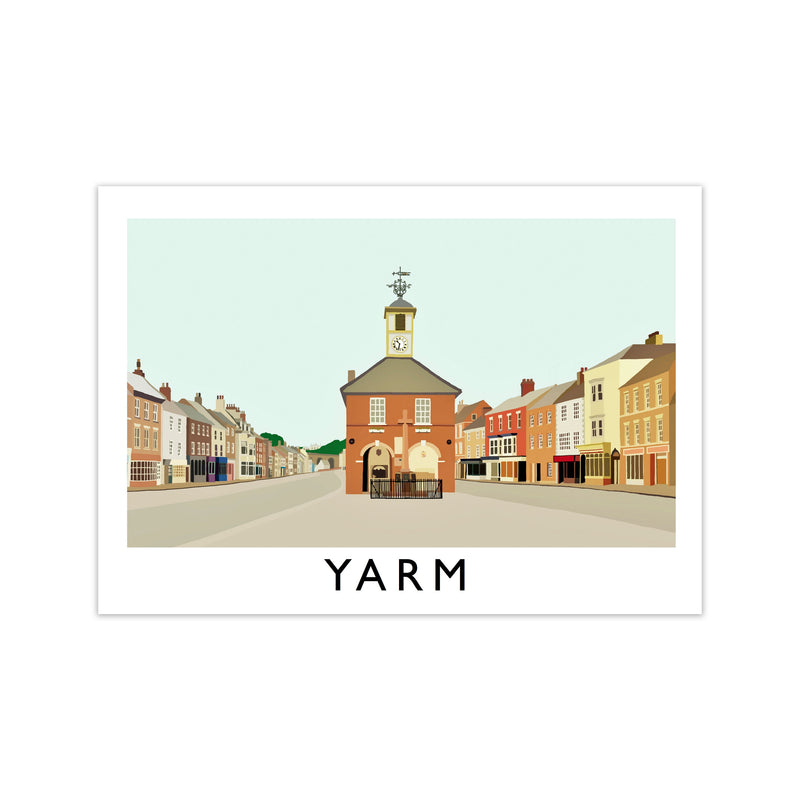 Yarm Art Print by Richard O'Neill, Framed Wall Art Print Only