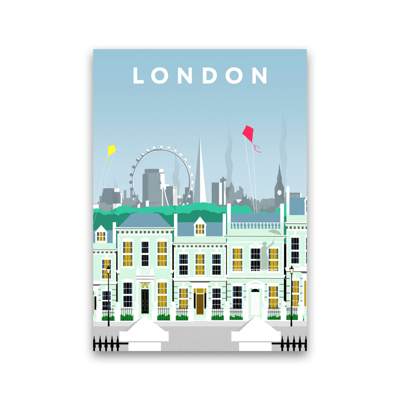 London Cherry Tree Lane Portrait by Richard O'Neill Print Only