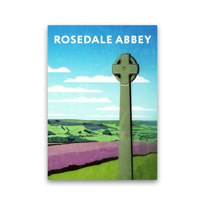 Rosedale Abbey Portrait by Richard O'Neill Print Only