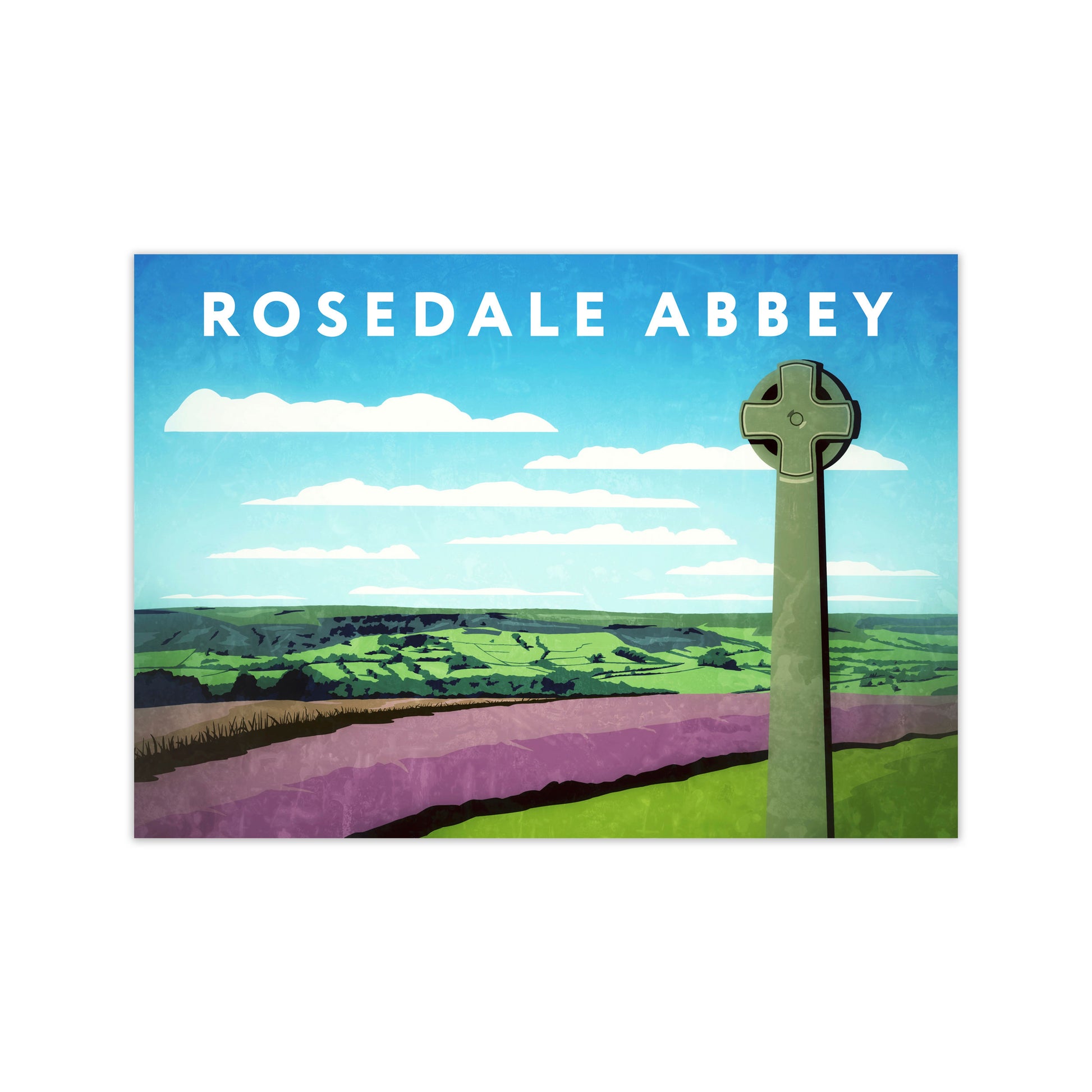 Rosedale Abbey by Richard O'Neill Print Only