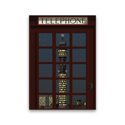 London Telephone Box 15 by Richard O'Neill Print Only